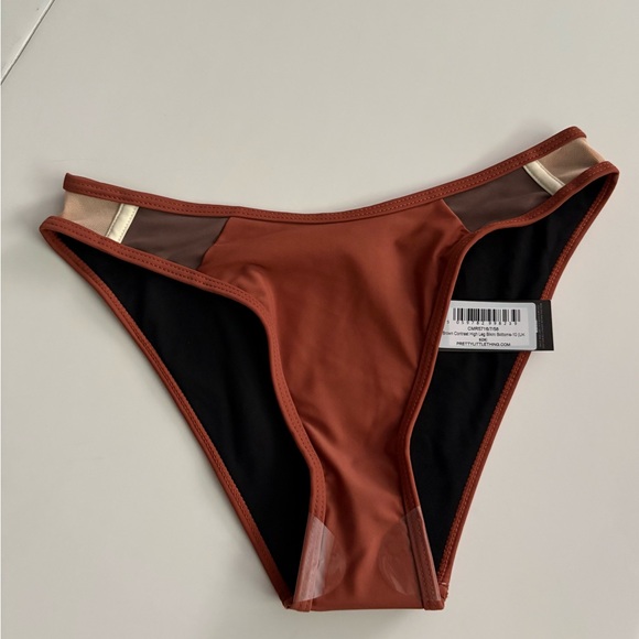 Pretty Little Thing Brown and Beige Bikini - Picture 5 of 12